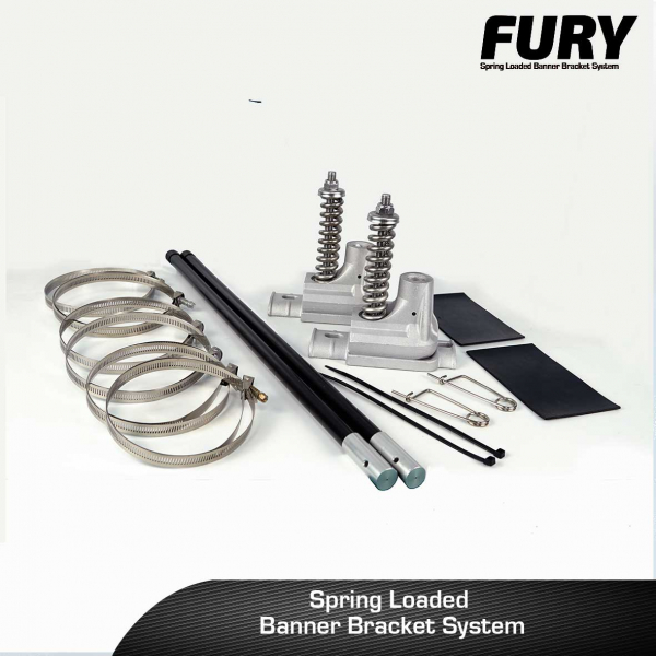 Spring Loaded Banner Bracket System RT Media Solutions